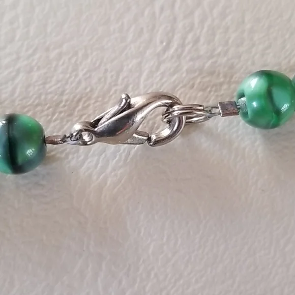 Vintage Glass Bead and Faux Pearl Beaded Necklace - Picture 13 of 16